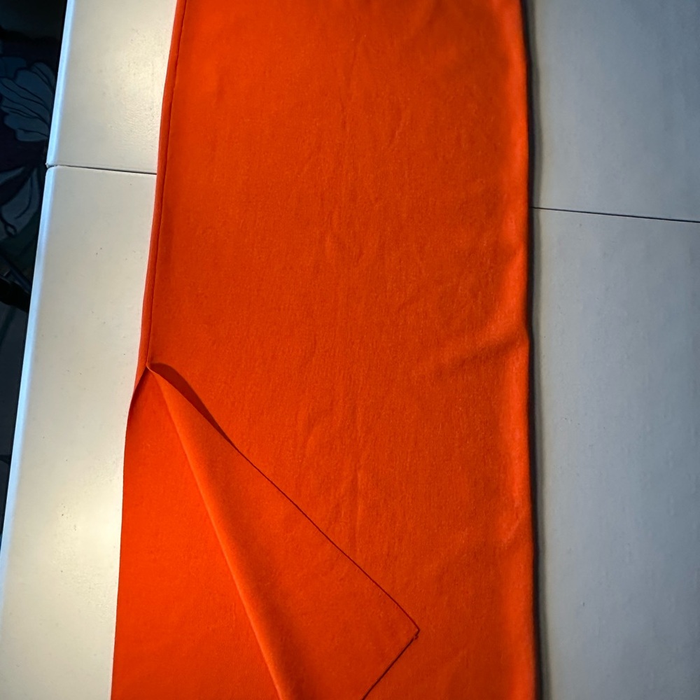Vibrant Orange Women's Skirt